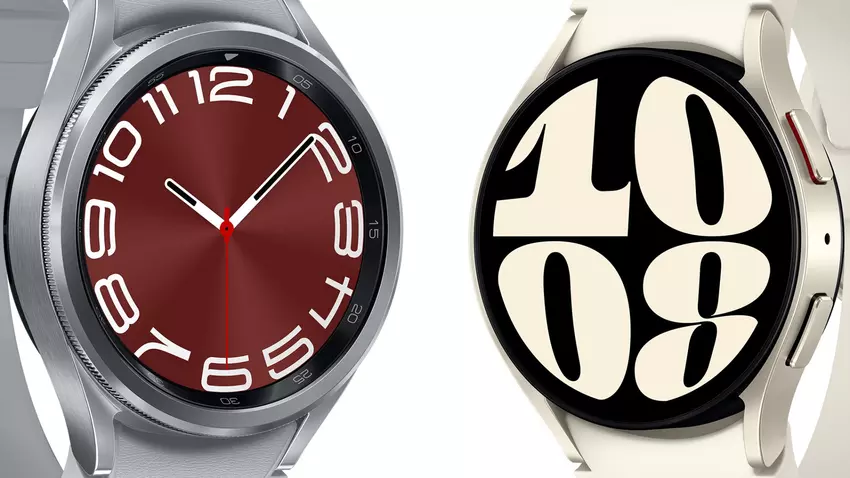 Werbebilder der Samsung Galaxy Watch 6 und Galaxy Watch 6 Classic mit schwenkbarer Lünette veröffentlicht