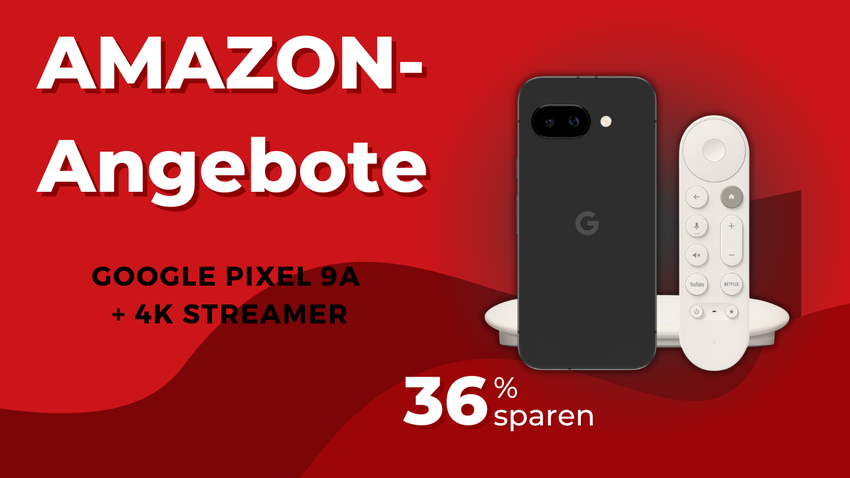 Google Pixel 9a mit Google TV Streamer 4K Bundle – Jetzt 239€ sparen!