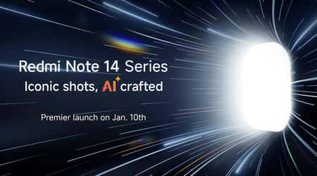 Xiaomi hat die weltweite Einführung von fünf neuen Modellen der Redmi Note 14 Serie für den 10. Januar angekündigt