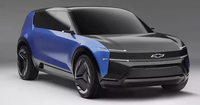 GM führte das Konzept eines sportlichen elektrischen Crossovers von Chevrolet ein