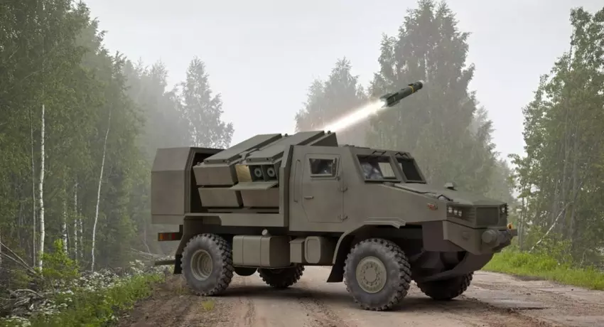 Polen erhält als Ersatz für die sowjetischen BRDM-2 Panzerfahrzeuge mit Brimstone-Raketen zur Zerstörung von Panzern