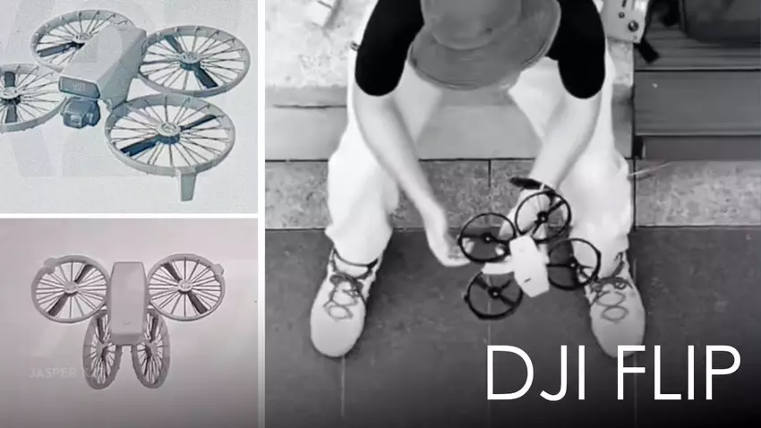 DJI bereitet sich auf die Markteinführung einer neuen Flip-Faltdrohne vor: Fotos und Videodetails von einem Insider