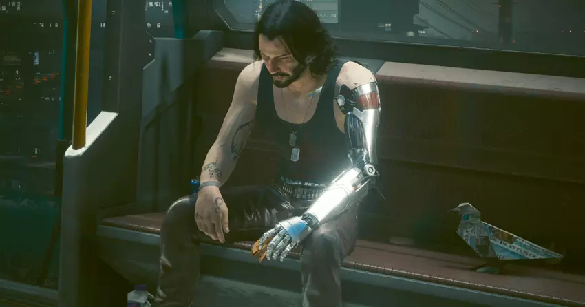 Dank des 2.1-Updates gibt es in Cyberpunk 2077 ein berühmtes Meme mit einem traurigen Keanu Reeves
