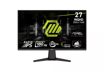 MSI MAG 275QF: 27-Zoll-Gaming-Monitor mit 180Hz-Unterstützung ...