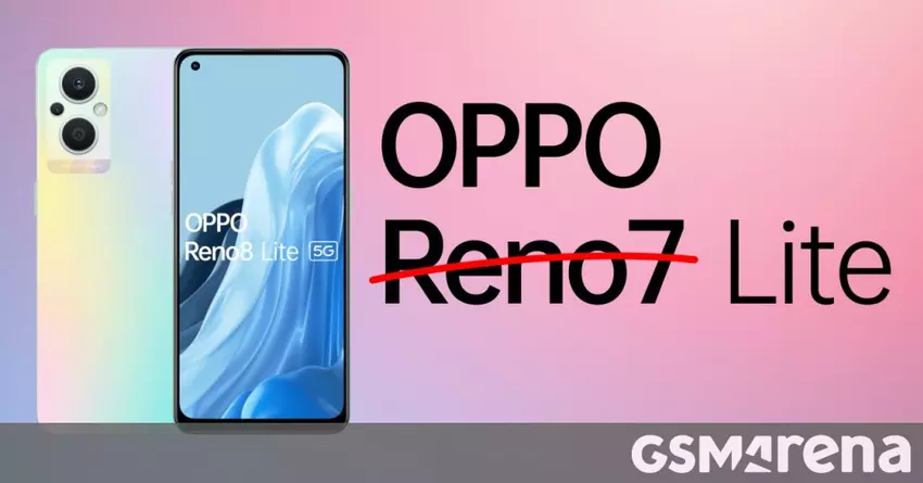 Oppo Reno8 Lite leckt: ein umbenanntes Reno7 Lite für Europa