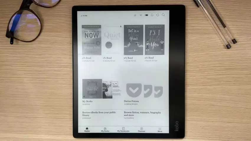 Kobo Elipsa 2E eReader mit Eingabestift