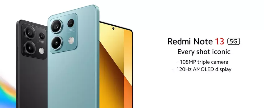 Xiaomi hat das Redmi Note 13 5G auf den globalen Markt gebracht