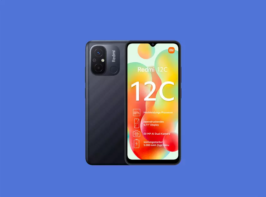 Redmi 12C mit MediaTek Helio G85-Chip und 50-MP-Kamera mit 55 € Rabatt