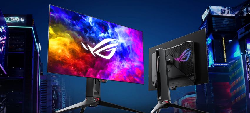 ASUS stellt den ROG Swift 27" WQHD OLED Gaming-Monitor mit 240Hz Bildwiederholrate vor