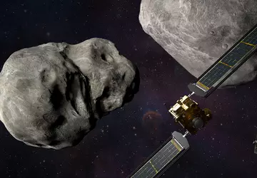 Die DART-Sonde wird am 27. September ...