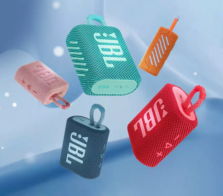 JBL Go 3 bei Amazon um 40% reduziert: Kabelloser Lautsprecher mit IP67-Schutz und bis zu 5 Stunden Akkulaufzeit