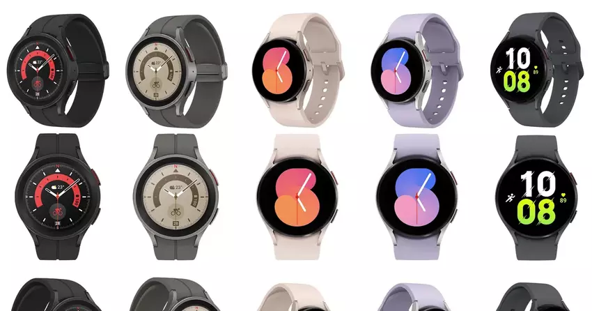 Unangekündigte Samsung Galaxy Watch 5 und Watch 5 Pro in neuen Renderings gezeigt