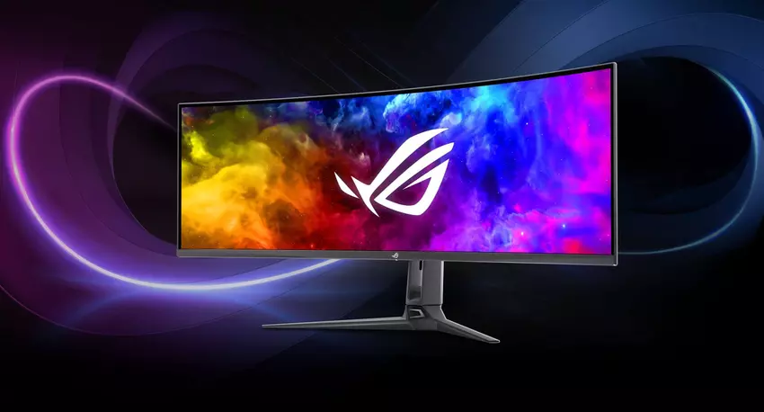 ASUS ROG Swift OLED PG49WCD mit 144Hz gebogenem OLED-Bildschirm in Europa vorgestellt