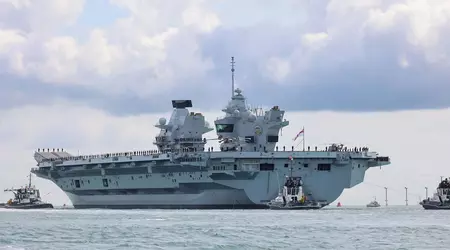 Die 3,85 Milliarden Dollar teure HMS Prince of Wales ist in die USA ausgelaufen - Großbritanniens größter Flugzeugträger wird mit F-35B-Kampfjets, MV-22-Wandlerflugzeugen und Drohnen ausgestattet