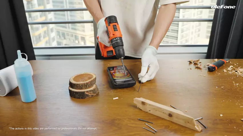 Ulefone Armor 30 Pro überlebte Frost bis -30°C und einen Autounfall