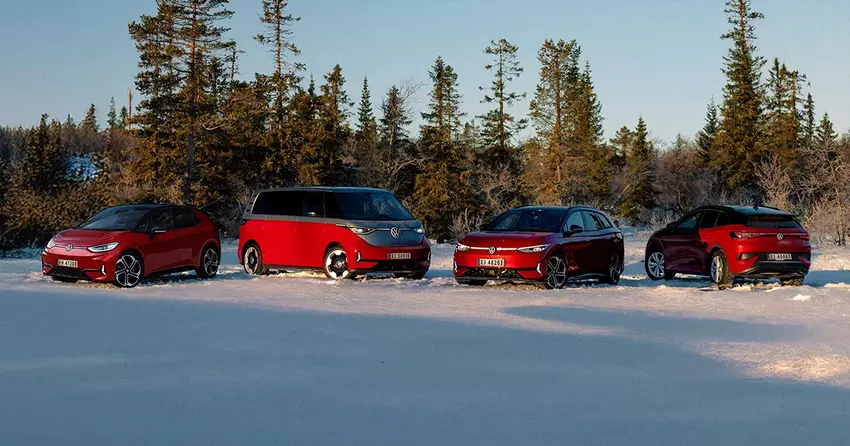 Volkswagen liegt in Norwegen vor Tesla