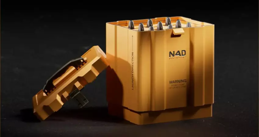 Kreuger 100 Verpackung. Illustration: Nordische Luftverteidigung