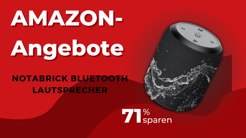NOTABRICK Bluetooth Lautsprecher – Jetzt 64€ günstiger!