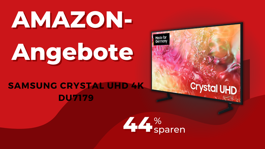 Samsung Crystal UHD 4K DU7179 Fernseher 55 Zoll – Jetzt 318€ sparen!