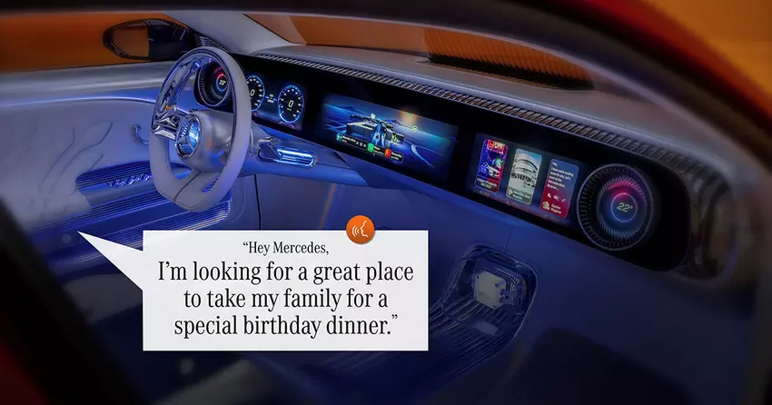 Mercedes-Benz und Google werden dem KI-gesteuerten Sprachassistenten beibringen, auf Google Maps auf eine einsatzfähige Weise auf Punktabfragen zu antworten