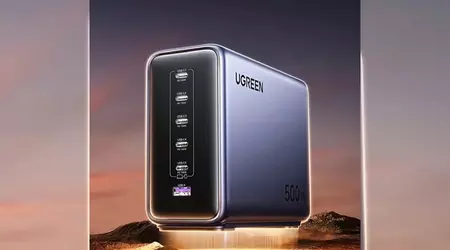 Laden Sie bis zu sechs Geräte gleichzeitig auf: UGREEN hat ein 500W-Netzteil mit einer Vielzahl von Anschlüssen auf den Markt gebracht