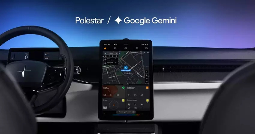 Polestar integriert Google Gemini in alle seine Automodelle