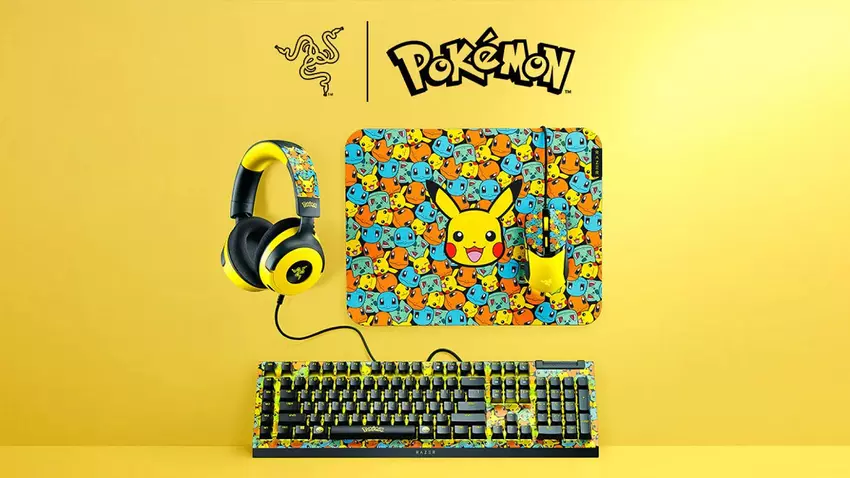 Pokémon-Fans werden an der neuen Kollektion von Gamer-Zubehör von Razer nicht vorbeikommen