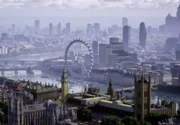 Luftaufnahmen berühmter Sehenswürdigkeiten sind jetzt in ...