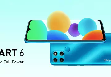 Infinix Smart 6: Smartphone mit 5000mAh-Akku, ...