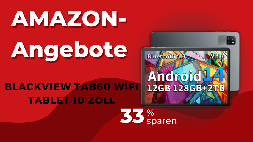 Blackview Tab60 10 Zoll Tablet – Heute 60€ günstiger!
