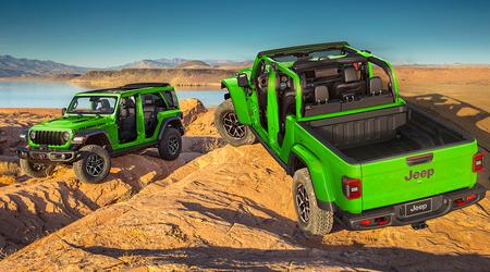 Jeep hat die leuchtende Farbe Mojito Green" für den Wrangler und Gladiator wieder eingeführt