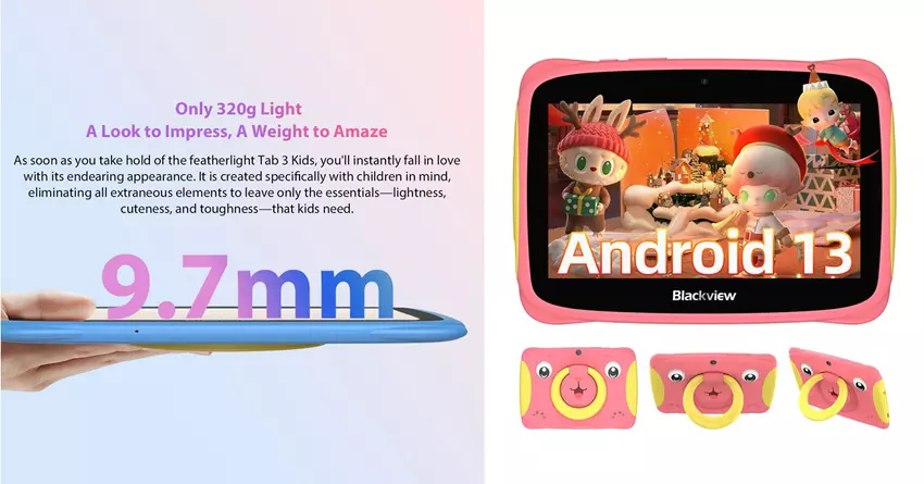 Blackview Tab 3 Kids bestes tablet für 7 bis 10-jährige