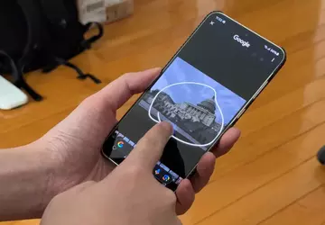Google Circle to Search mit Übersetzung ...