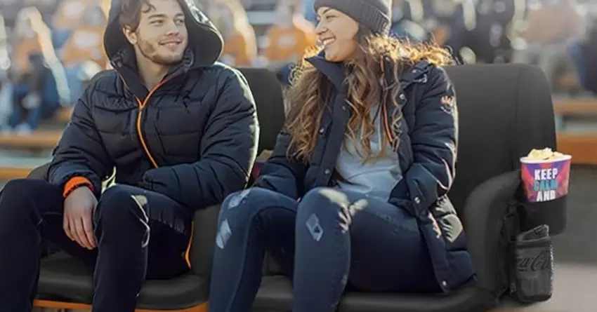 VEVOR akkubetriebener Stadionstuhl