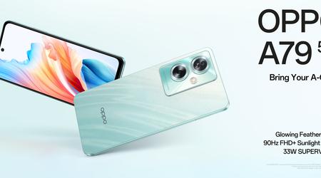OPPO A79 5G: 90Hz Display, MediaTek Dimensity 6020 Chip, 50 MP Kamera und 5.000 mAh Akku mit 33W Ladeleistung