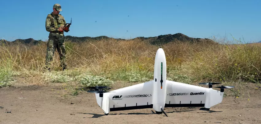 Das amerikanische Unternehmen AeroVironment wird 100 Quantix Recon UAVs an die Streitkräfte und Truppen übergeben