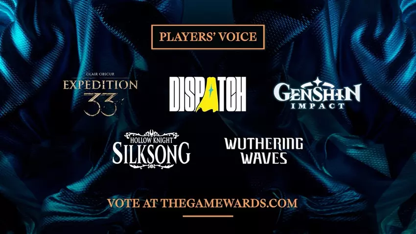 Helfen Sie, das Beste auszuwählen: Die Endphase der „Players' Voice“-Nominierung bei TGA 2025 umfasst Expedition 33, Dispatch und Hollow Knight: Silksong
