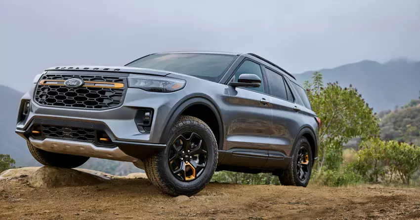 Der Ford Explorer, der in den USA beliebt ist, hat eine Tremor-Version mit verbesserten Geländegängigkeit erhalten