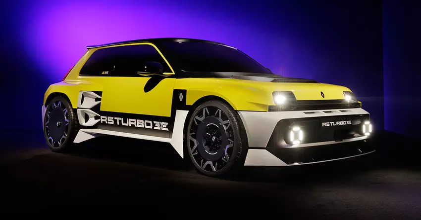 Der Renault 5 Turbo 3E wird offiziell vorgestellt: 540 PS, 1.400 kg Gewicht und Rallye-Handbremse