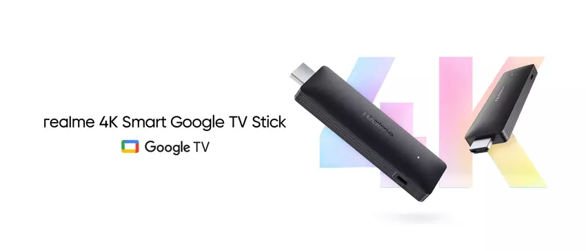 Realme verrät Details zum Realme Smart TV Stick: 4K-Unterstützung, HDMI 2.1 und Google TV an Bord