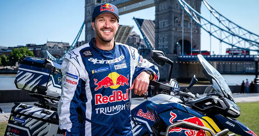 Sam Sunderland vor dem Rennen um die Welt