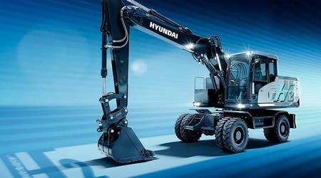 Hyundai wird auf der Bauma 2025 einen funktionsfähigen Prototyp des Wasserstoffbaggers HW155H vorstellen