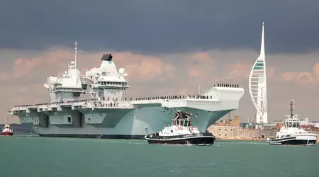 Der 3,85 Milliarden Dollar teure Flugzeugträger HMS Prince of Wales ist nach einer Testphase erfolgreich zum Militärstützpunkt Portsmouth zurückgekehrt und bereitet sich auf die Übung Westlant 23 vor.