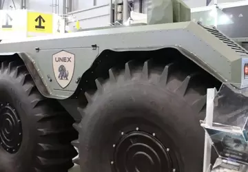 Die tschechisch-ukrainische amphibische Drohne UNEX UGV ...