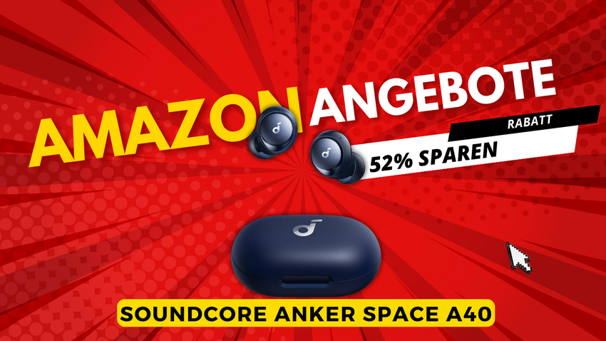 Soundcore Space A40 ANC Kopfhörer – Massiver Rabatt von 52€ bei Amazon!
