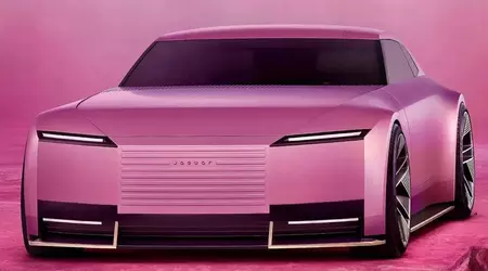 Ein Jaguar, der aussieht wie der rosarote Panther: Wenige Stunden vor der offiziellen Premiere sind Bilder des Jaguar Design Vision Konzeptfahrzeugs erschienen