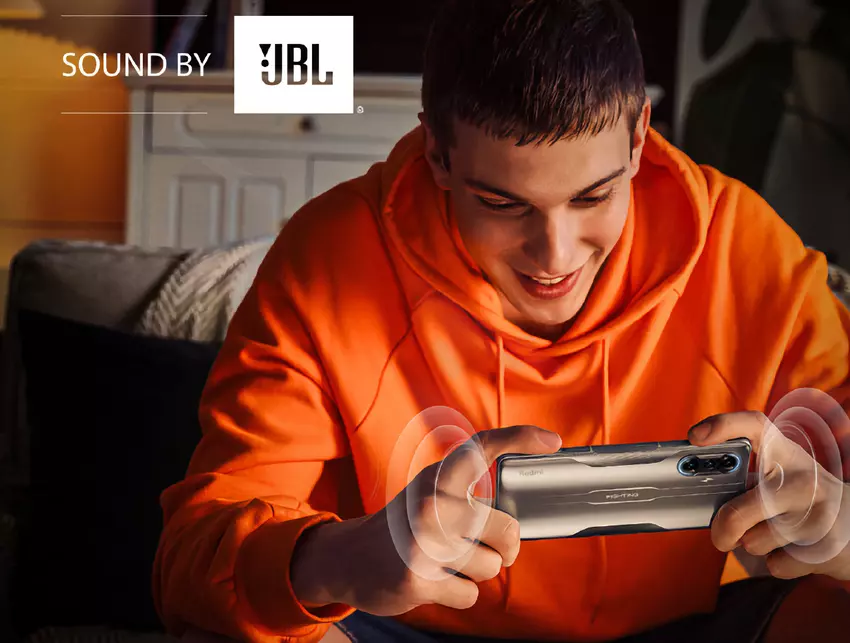 Gaming-Smartphone mit hochwertigem Sound: Redmi K40 Gaming Edition bekommt JBL-Stereo-Lautsprecher