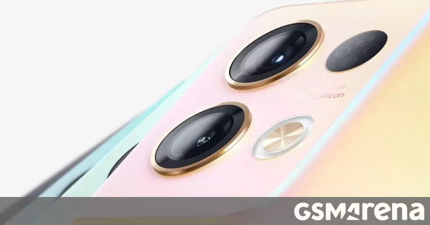 Oppo Reno8 Pro Render zeigt Kamera-Setup und offizielle Farben