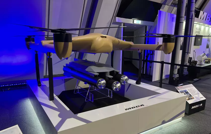 BAE Systems und Malloy Aeronautics stellen T-650-Drohne mit drei Brimstone-Raketen vor