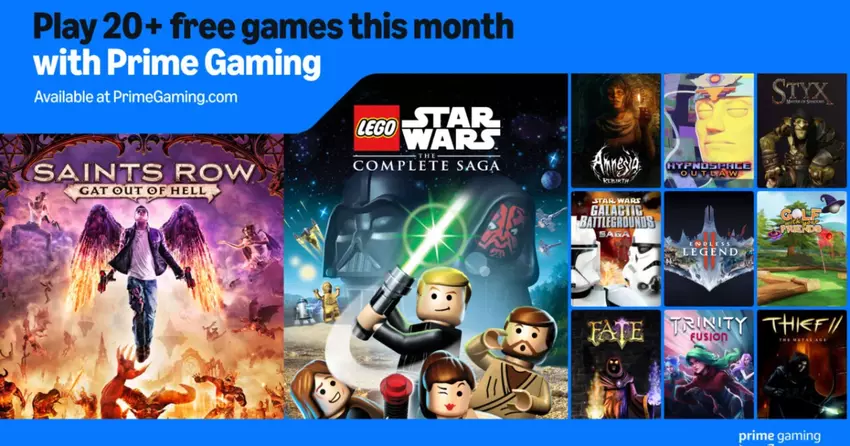 Der Fang des Monats Mai für Gamer: Amazon verschenkt über 20 tolle Spiele für Prime Gaming